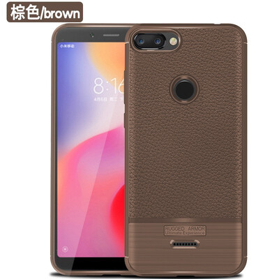 Fivice XIAOMI MI 6 case luxury silicone anti-fall lychee phone case