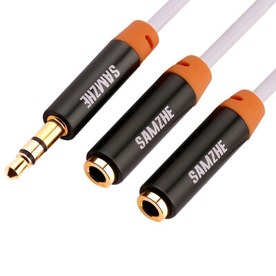 Shanze (SAMZHE) YPX-8500 3.5mm high-level stereo headset one sub-two audio line couple line gold-plated version of the white 0.3 meters
Shanze (SAMZHE) YPX-8500 3.5mm high-level stereo headset one sub-two audio line couple line gold-plated version of the white 0.3 meters