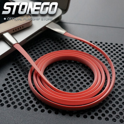 STONEGO Type C Cable Sync Data Charge Power Cables Zinc Alloy Noodle Flat Fast Charging Cord Wire for Android Smartphone Tablet
STONEGO Type C Cable Sync Data Charge Power Cables Zinc Alloy Noodle Flat Fast Charging Cord Wire for Android Smartphone Tablet