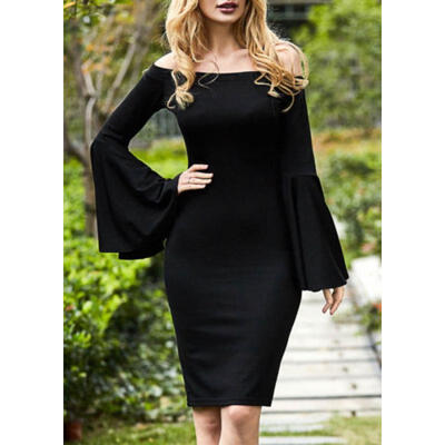 Sexy Women Plus Size Off Shoulder Long Sleeve Party Evening Cocktail Mini Dress
Sexy Women Plus Size Off Shoulder Long Sleeve Party Evening Cocktail Mini Dress