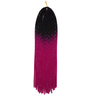 20" Two Ombre Braiding Hair Extension Faux Locs Synthetic Crochet One Piece Hair Braids 100g
20" Two Ombre Braiding Hair Extension Faux Locs Synthetic Crochet One Piece Hair Braids 100g