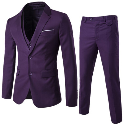 AOWOFS high quality business casual suit three-piece groom groomsmen wedding suit suit XY05
AOWOFS high quality business casual suit three-piece groom groomsmen wedding suit suit XY05