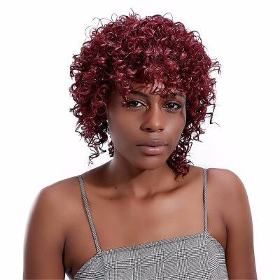 15 Bouncy Curly Wigs For Black Women Kanekalon Medium Wigs Synthetic Hair Burgundy Party Wig Masquerade HPHR-017
15 Bouncy Curly Wigs For Black Women Kanekalon Medium Wigs Synthetic Hair Burgundy Party Wig Masquerade HPHR-017