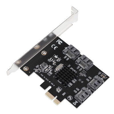 Konjac MOGE MC2691 desktop PCIE to 4-port SATA30 hard drive expansion card marvell 9215 chip support system boot
Konjac MOGE MC2691 desktop PCIE to 4-port SATA30 hard drive expansion card marvell 9215 chip support system boot