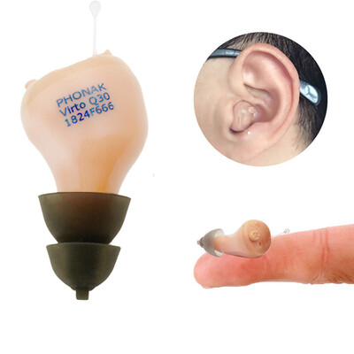 Phonak PHONAK Wonderful Sounds Virto Q30-312-P 24 Channel Full Digital Hearing Aid Computer Programming Elderly Wireless Invisible Ears Right Ear
Phonak PHONAK Wonderful Sounds Virto Q30-312-P 24 Channel Full Digital Hearing Aid Computer Programming Elderly Wireless Invisible Ears Right Ear