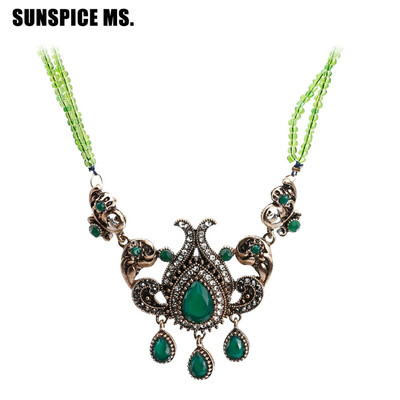Bohemia Long Bead Pendant Necklace For Women Antique Gold Color Resin Sweater Chain Turkish Vintage Flower Jewelry Gift 2018 New
Bohemia Long Bead Pendant Necklace For Women Antique Gold Color Resin Sweater Chain Turkish Vintage Flower Jewelry Gift 2018 New
