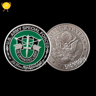 US Army Special Forces Challenge Coin Double-sided Embossed Ancient Silver Commemorative Coin Military Coin Collectibles
US Army Special Forces Challenge Coin Double-sided Embossed Ancient Silver Commemorative Coin Military Coin Collectibles