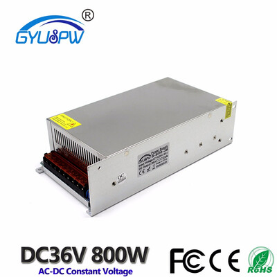 800W 36V 22A Small Volume Single Output Switching Power Supply Transformers AC110V 220V TO DC SMPS for LED Strip Light CNC Motor
800W 36V 22A Small Volume Single Output Switching Power Supply Transformers AC110V 220V TO DC SMPS for LED Strip Light CNC Motor