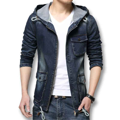 Men Jacket Denim 2016 New Hot Sale Men Blue Denim Jeans Coats Fashion Designer Men Slim Fits Outwears With Hat Plus Size 4XL
Men Jacket Denim 2016 New Hot Sale Men Blue Denim Jeans Coats Fashion Designer Men Slim Fits Outwears With Hat Plus Size 4XL