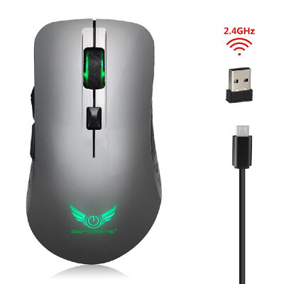 24G 2400 DPI Wireless Portable Mobile Mouse 6-Button Built-in Battery USB Optical Mouse with USB Receiver 4 Adjustable DPI Option
24G 2400 DPI Wireless Portable Mobile Mouse 6-Button Built-in Battery USB Optical Mouse with USB Receiver 4 Adjustable DPI Option