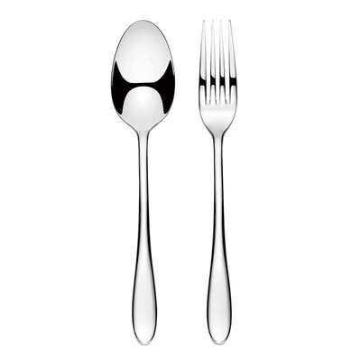 Jingdong Supermarket Italy La Gedini 1810 quality stainless steel cutlery 2 sets of spoon fork 
Jingdong Supermarket Italy La Gedini 1810 quality stainless steel cutlery 2 sets of spoon fork