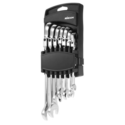 KKmoon 7pcs 8101213141719mm Double-ended Combination Ratchet Spanner Open-ended Wrench Set Car Automotive Repair Hardware To
KKmoon 7pcs 8101213141719mm Double-ended Combination Ratchet Spanner Open-ended Wrench Set Car Automotive Repair Hardware To