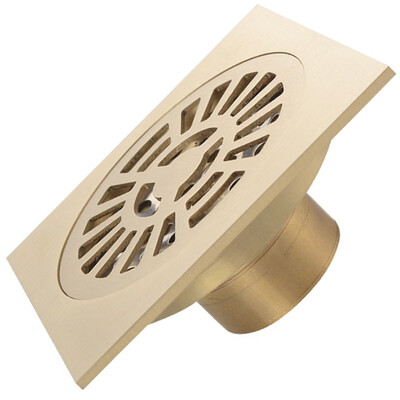 MEJUE Z-4115 full copper square deodorant floor drain toilet kitchen balcony floor leakage gold single use
MEJUE Z-4115 full copper square deodorant floor drain toilet kitchen balcony floor leakage gold single use