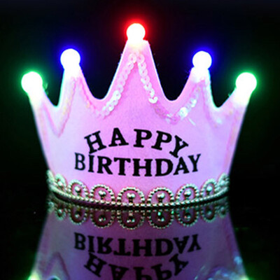 Qinglan birthday hat childrens luminous crown birthday party arrangement supplies party decoration pink
Qinglan birthday hat childrens luminous crown birthday party arrangement supplies party decoration pink