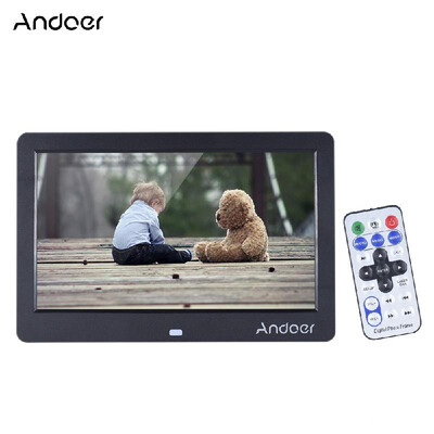 Andoer 10 Wide Screen HD LED Digital Picture Frame Digital Album High Resolution 1280600 Electronic Photo Frame with Remote Cont
Andoer 10 Wide Screen HD LED Digital Picture Frame Digital Album High Resolution 1280600 Electronic Photo Frame with Remote Cont