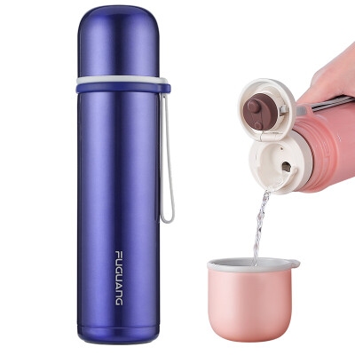 Fuguang Xinghai series outdoor sports mug cold insulation pot men&women bullets portable vacuum stainless steel 316 water cup 500ML navigation blue WFZ6003-500
Fuguang Xinghai series outdoor sports mug cold insulation pot men&women bullets portable vacuum stainless steel 316 water cup 500ML navigation blue WFZ6003-500