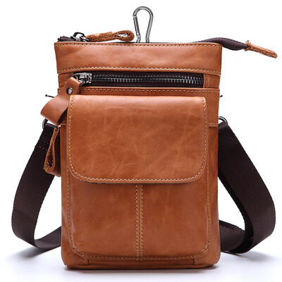 NovelTeez Mens pocket leather belt mobile phone bag top layer leather multifunction bag
NovelTeez Mens pocket leather belt mobile phone bag top layer leather multifunction bag