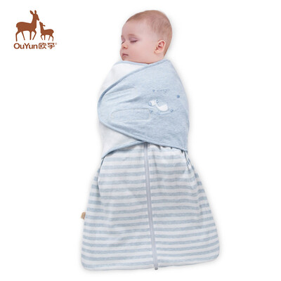 Ouyang OUYUN baby hugs newborns are covered by anti-shocking sleeping bags spring&summer light blue single layer 66cm
Ouyang OUYUN baby hugs newborns are covered by anti-shocking sleeping bags spring&summer light blue single layer 66cm