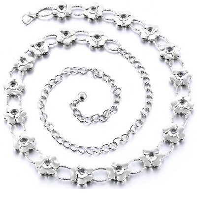 Jingdong Supermarket Meng Si Ke MSEK WPD161251 Ms waist chain Korean version of the plum inlaid diamond metal chain waist silver
Jingdong Supermarket Meng Si Ke MSEK WPD161251 Ms waist chain Korean version of the plum inlaid diamond metal chain waist silver