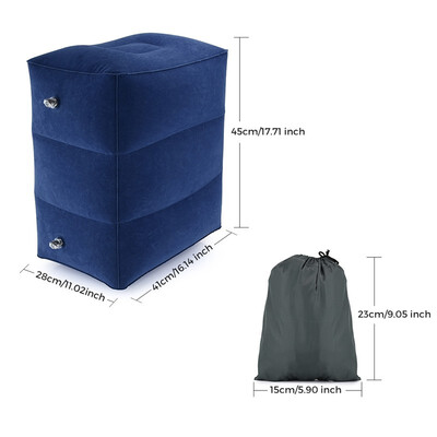 HM021 Travel Inflatable Adjustable Height Foot Rest Pillow for Kids Adult Inflatable pillow Quickly Inflate&Deflate
HM021 Travel Inflatable Adjustable Height Foot Rest Pillow for Kids Adult Inflatable pillow Quickly Inflate&Deflate