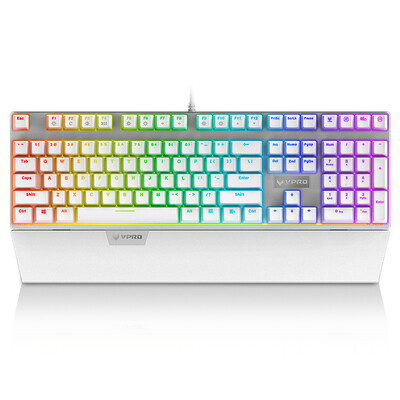 Rapo V720 RGB full color backlight game mechanical keyboard game keyboard backlit keyboard computer keyboard notebook keyboard white green axis
Rapo V720 RGB full color backlight game mechanical keyboard game keyboard backlit keyboard computer keyboard notebook keyboard white green axis