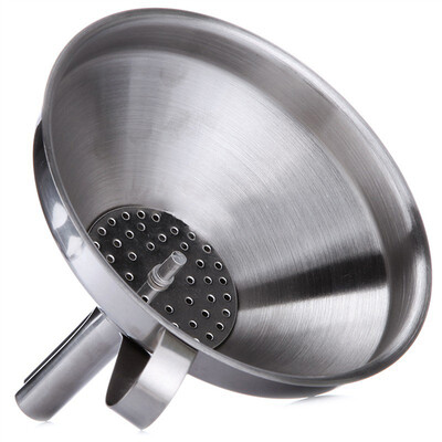 【Jingdong Supermarket】 Germany Fakelman Fackelmann stainless steel funnel with filter red wine funnel 40429
【Jingdong Supermarket】 Germany Fakelman Fackelmann stainless steel funnel with filter red wine funnel 40429