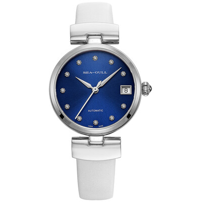 Seagull модные часы для женщины Циферблат с камнями 811.35.6001L 
Seagull модные часы для женщины Циферблат с камнями 811.35.6001L