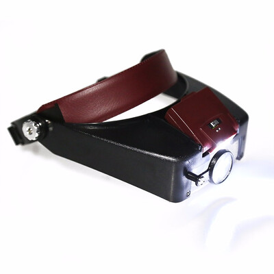 Headband Magnifier Loupe Head Magnifying Glass Lens Repair 4-magnification head magnifier 4 kinds of multiple lens
Headband Magnifier Loupe Head Magnifying Glass Lens Repair 4-magnification head magnifier 4 kinds of multiple lens
