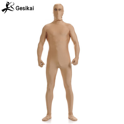Gesikai Mens Open Eyes Zentai Full Bodysuit Custom Made Back Zipper Second Skin Tights Suit Fancy Halloween Costumes
Gesikai Mens Open Eyes Zentai Full Bodysuit Custom Made Back Zipper Second Skin Tights Suit Fancy Halloween Costumes
