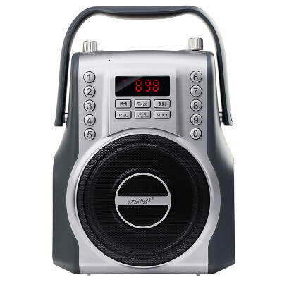 Happy в сопровождении L-398 Square Dance Bluetooth Speaker Card Радио рекордер Динамик Аудио Гитарный микрофон Silver Grey
Happy в сопровождении L-398 Square Dance Bluetooth Speaker Card Радио рекордер Динамик Аудио Гитарный микрофон Silver Grey