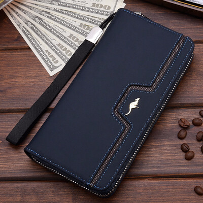 Mens zipper wallet business leisure retro multi card handbag youth personality handbag man
Mens zipper wallet business leisure retro multi card handbag youth personality handbag man