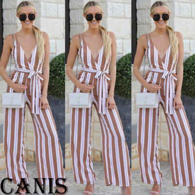 Women Clubwear Playsuit Holiday Ball Jumpsuit Romper Summer Beach Long Trousers
Women Clubwear Playsuit Holiday Ball Jumpsuit Romper Summer Beach Long Trousers