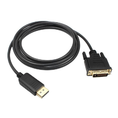 18M DP to DVI Adapter DisplayPort Display Port to DVI Cable Adapter Converter Male to Male Video Cable 1080P for Monitor Projecto
18M DP to DVI Adapter DisplayPort Display Port to DVI Cable Adapter Converter Male to Male Video Cable 1080P for Monitor Projecto