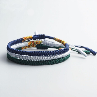 3pcs Multi Color Tibetan Buddhist Tibetan Good Luck Charm Bracelets Bangles For Women Men Handmade Rope Knots Bracelet
3pcs Multi Color Tibetan Buddhist Tibetan Good Luck Charm Bracelets Bangles For Women Men Handmade Rope Knots Bracelet