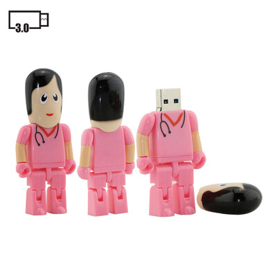 4G 8G 16GB 32GB 64GB 128GB Nurse Doctor Model USB 30 Drive USB Flash Drive Pen Drive Flash Disk Memory Stick U Disk USB 30 Stick
4G 8G 16GB 32GB 64GB 128GB Nurse Doctor Model USB 30 Drive USB Flash Drive Pen Drive Flash Disk Memory Stick U Disk USB 30 Stick