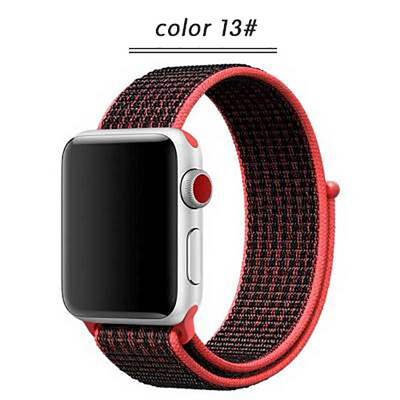 Kebbit Nylon Sport Band for Apple Watch Series 4 3 2 1 38MM 42mm 40MM 44mm Soft Breathable Watch Strap Colorful iWatch Bands
Kebbit Nylon Sport Band for Apple Watch Series 4 3 2 1 38MM 42mm 40MM 44mm Soft Breathable Watch Strap Colorful iWatch Bands