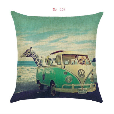 45cm45cm A retro bus linencotton throw pillow covers couch cushion cover home decorative pillows
45cm45cm A retro bus linencotton throw pillow covers couch cushion cover home decorative pillows