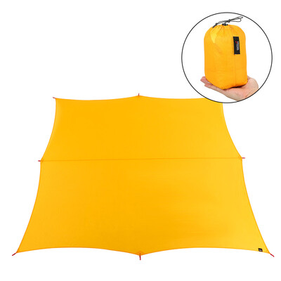 115 10FT Lightweight Waterproof Rain Fly Hammock Tarp Cover Sunshade Tent Shelter Awning for Camping Outdoor Travel