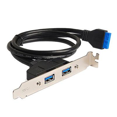 Sanbao (SANBAO) SU-B20P USB3.0 rear baffle line high-speed transmission of copper-plated terminal plug and play blue
Sanbao (SANBAO) SU-B20P USB3.0 rear baffle line high-speed transmission of copper-plated terminal plug and play blue