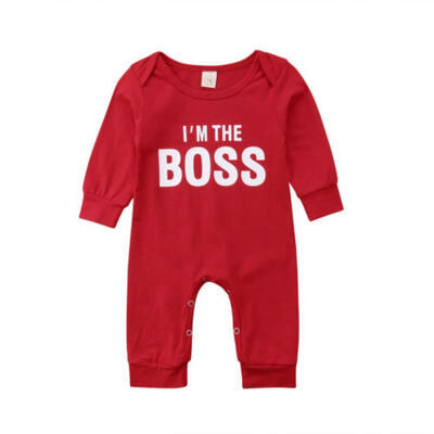 Cute Newborn Baby Boys Girls Christmas Romper Bodysuit Jumpsuit Outfits Clothes