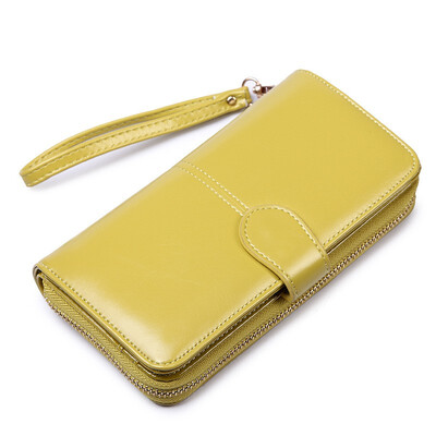 NovelTeez Womens wallet oil wax leather retro long wallet large capacity clutch bag multifunction mobile phone bag
NovelTeez Womens wallet oil wax leather retro long wallet large capacity clutch bag multifunction mobile phone bag