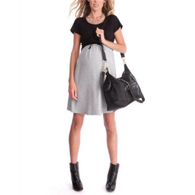 Maternity Pregnant Women Short Sleeved Breastfeeding Dress Nursing Clothes S-2XL
Maternity Pregnant Women Short Sleeved Breastfeeding Dress Nursing Clothes S-2XL