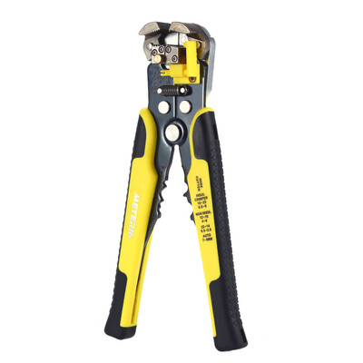 Meterk Multifunctional Automatic Adjustable Cable Wire Stripper Cutter Crimping Tool Peeling Pliers
Meterk Multifunctional Automatic Adjustable Cable Wire Stripper Cutter Crimping Tool Peeling Pliers