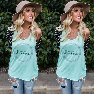 WXFUS Women Fashion Sleeveless Top Summer Blouse T-Shirt Blouse Vest Casual Tank
WXFUS Women Fashion Sleeveless Top Summer Blouse T-Shirt Blouse Vest Casual Tank