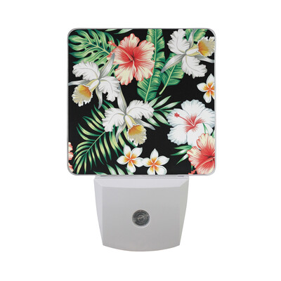 ALAZA LED Night Light With Smart Dusk To Dawn SensorTropical Watercolor Pineapple Flowers Leaves Plug In Night Light
ALAZA LED Night Light With Smart Dusk To Dawn SensorTropical Watercolor Pineapple Flowers Leaves Plug In Night Light