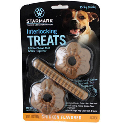Starmark dog snack toy for dog play alone with spatial shape molar rod chicken flavor
Starmark dog snack toy for dog play alone with spatial shape molar rod chicken flavor