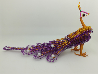 peachick Creative handicraft aluminum wire aluminum wire model decoration Folk handicraft handmade Phoenix
peachick Creative handicraft aluminum wire aluminum wire model decoration Folk handicraft handmade Phoenix