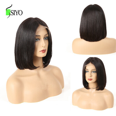 Siyo Hair 130 Lace Front Human Hair Wigs For Black Women Peruvian Remy Straight Short Bob Wigs With Baby Hair
Siyo Hair 130 Lace Front Human Hair Wigs For Black Women Peruvian Remy Straight Short Bob Wigs With Baby Hair