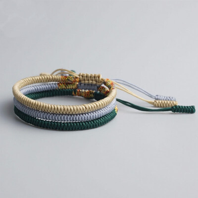 3pcs Multi Color Tibetan Buddhist Tibetan Good Luck Charm Bracelets Bangles For Women Men Handmade Rope Knots Bracelet
3pcs Multi Color Tibetan Buddhist Tibetan Good Luck Charm Bracelets Bangles For Women Men Handmade Rope Knots Bracelet