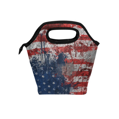 Insulated Lunch Tote Bag American Flag Graffiti Travel Picnic Lunch Handbags Portable Zipper Lunch Bag Box
Insulated Lunch Tote Bag American Flag Graffiti Travel Picnic Lunch Handbags Portable Zipper Lunch Bag Box